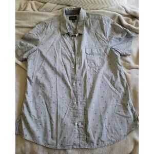 Wallin Brothers Button Down Mens XL Short Sleeve Shirt
